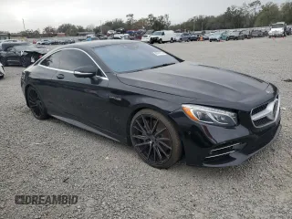 2018 Mercedes-Benz S-Class S 560 with VIN WDDXJ8GB9JA032738, listed as a Copart auction lot 88449155 with 69,803 mi miles and Salvage Title. Bid and sale history available at carsss.com. Image 4.