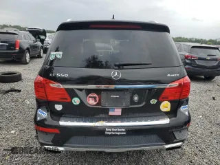 2016 Mercedes-Benz GL with VIN 4JGDF7DE9GA683041, listed as a Copart auction lot 51802315 with 128,755 mi miles and Salvage Title. Bid and sale history available at carsss.com. Image 6.