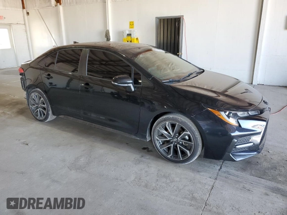 2021 Toyota Corolla SE with VIN 5YFM4MCE3MP078739, listed as a Copart auction lot 74663164 with 48,905 mi miles and Clean Title. Bid and sale history available at carsss.com. Image 4.