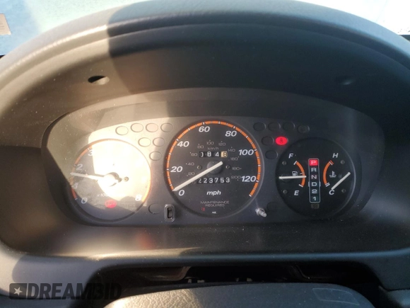 2000 Honda CR-V EX with VIN JHLRD1863YC017768, listed as a Copart auction lot 76383504 with 223,753 mi miles and Salvage Title. Bid and sale history available at carsss.com. Image 9.