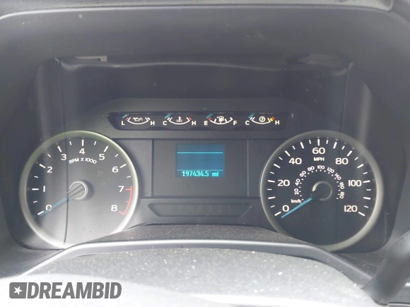 2015 Ford F-150 XL with VIN 1FTEX1C82FKD57797, listed as a IAAI auction lot 41986388 with 197,434 mi miles and . Bid and sale history available at DreamBid. Image 7.