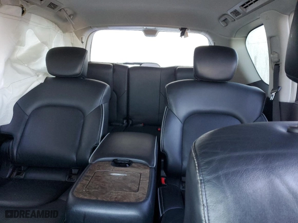 2021 Infiniti QX80 LUXE with VIN JN8AZ2AE7M9268050, listed as a Copart auction lot 88445795 with NaN miles and Salvage Title. Bid and sale history available at carsss.com. Image 10.