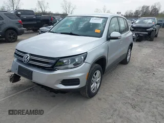 2012 Volkswagen Tiguan S with VIN WVGBV7AX9CW518118, listed as a IAAI auction lot 42080089 with 79,341 mi miles and . Bid and sale history available at DreamBid. Image 2.
