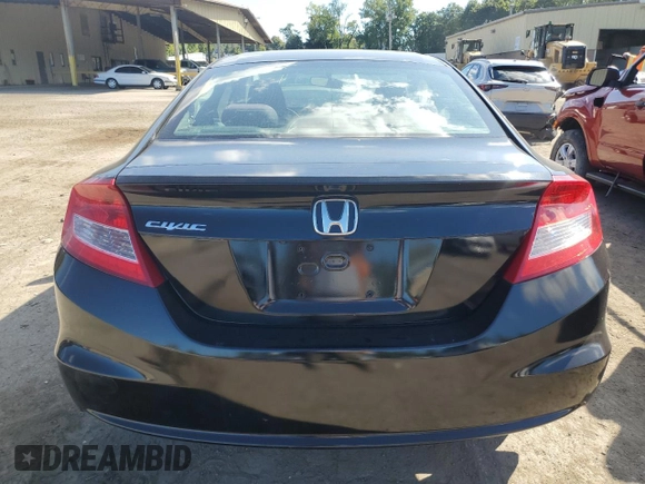 2013 Honda Civic Cpe LX with VIN 2HGFG3B53DH527761, listed as a Copart auction lot 70784624 with 95,322 mi miles and Salvage Title. Bid and sale history available at carsss.com. Image 6.