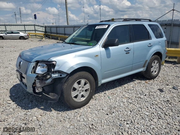 2009 Mercury Mariner with VIN 4M2CU81799KJ24372, listed as a Copart auction lot 65468924 with 123,284 mi miles and Clean Title. Bid and sale history available at carsss.com. Image 1.