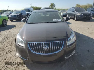 2011 Buick Regal CXL Turbo TO6 with VIN W04G05GV0B1101155, listed as a Copart auction lot 71955594 with 60,414 mi miles and Salvage Title. Bid and sale history available at carsss.com. Image 5.