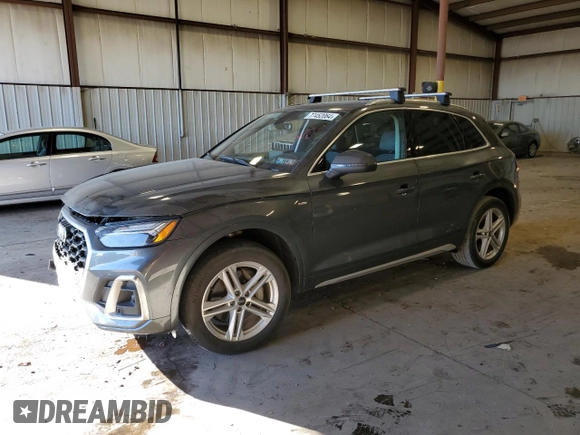 2021 Audi Q5 Premium Plus with VIN WA1E2AFY7M2046870, listed as a Copart auction lot 77452064 with 75,007 mi miles and Salvage Title. Bid and sale history available at carsss.com. Image 1.