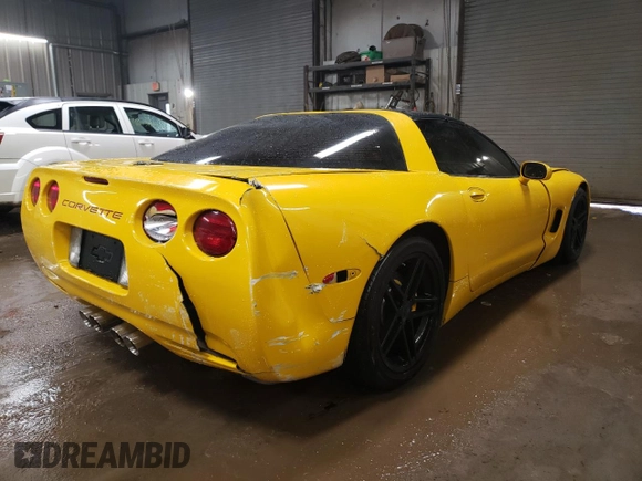 2000 Chevrolet Corvette with VIN 1G1YY22G0Y5108806, listed as a Copart auction lot 47266315 with 53,146 mi miles and Salvage Title. Bid and sale history available at carsss.com. Image 3.