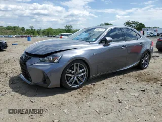 2020 Lexus IS 300 F Sport with VIN JTHG81F25L5043020, listed as a Copart auction lot 56381725 with 22,184 mi miles and Salvage title. Bid and sale history available at DreamBid. Image 1.