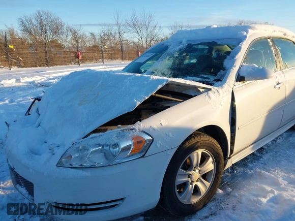 2014 Chevrolet Impala LS with VIN 2G1WA5E39E1171292, listed as a IAAI auction lot 41126083 with Not provided miles and . Bid and sale history available at DreamBid. Image 13.