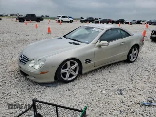 2003 Mercedes-Benz SL 500 с VIN WDBSK75F03F013873, выставлен на аукционе Copart как лот 55132305 с пробегом 91 417 миль миль и Чистый • Clean title. История ставок и продаж доступна на DreamBid. Изображение 1.