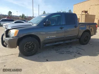 2012 Nissan Titan SV with VIN 1N6BA0ED0CN309652, listed as a Copart auction lot 46663485 with 139,884 mi miles and Salvage Title. Bid and sale history available at carsss.com. Image 1.