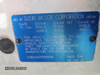 2007 Suzuki Aerio S z VIN JS2RA62S975353328, wystawiony jako Copart lot #87390384 z przebiegiem 92 347 mil mil oraz Szkoda całkowita • Salvage title. Historia ofert i sprzedaży dostępna na DreamBid. Obrazek 12.
