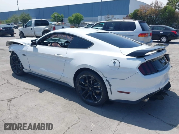 2015 Ford Mustang GT with VIN 1FA6P8CF5F5314703, listed as a IAAI auction lot 42151246 with 96,283 mi miles and . Bid and sale history available at carsss.com. Image 3.