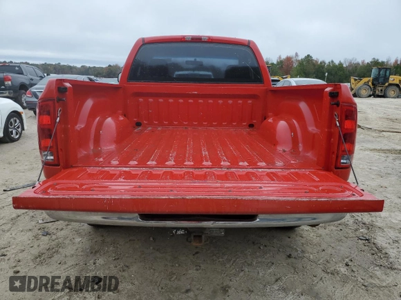 2004 Dodge 1500 ST with VIN 1D7HA16K54J290983, listed as a Copart auction lot 84645364 with 169,324 mi miles and Salvage Title. Bid and sale history available at DreamBid. Image 6.