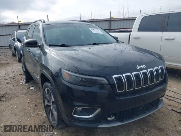 2022 Jeep Cherokee Limited with VIN 1C4PJMDX7ND502983, listed as a IAAI auction lot 41688290 with 29,491 mi miles and . Bid and sale history available at DreamBid. Image 1.