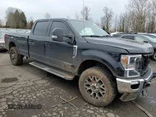 2020 Ford F-350 XL with VIN 1FT8W3BT1LEC65463, listed as a Copart auction lot 46183245 with 86,284 mi miles and Salvage title. Bid and sale history available at DreamBid. Image 4.