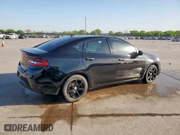 2013 Dodge Dart SE with VIN 1C3CDFAAXDD247444, listed as a Copart auction lot 52137175 with 44,450 mi miles and Salvage Title. Bid and sale history available at carsss.com. Image 3.