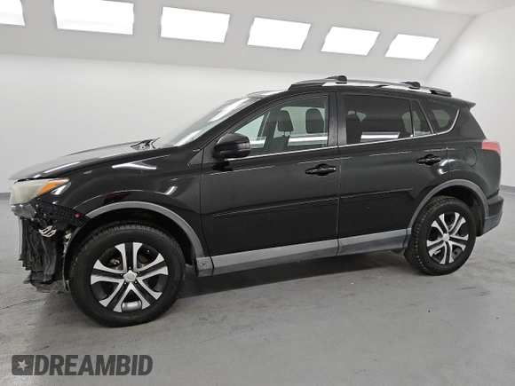 2017 Toyota RAV4 LE with VIN 2T3ZFREV6HW315407, listed as a Copart auction lot 49765655 with 114,244 mi miles and Salvage Title. Bid and sale history available at carsss.com. Image 1.