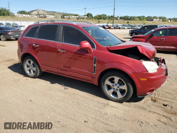 2014 Chevrolet Captiva Sport LTZ with VIN 3GNAL4EK0ES604099, listed as a Copart auction lot 73608464 with Not Provided miles and Salvage Title. Bid and sale history available at DreamBid. Image 4.