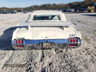 1972 Oldsmobile Cutlass with VIN 3J67K2M132911, listed as a Copart auction lot 81759014 with Not Provided miles and Salvage Title. Bid and sale history available at DreamBid. Image 6.