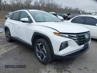 2023 Hyundai Tucson SEL with VIN 5NMJF3AE8PH293249, listed as a IAAI auction lot 41539882 with 10,160 mi miles. Bid and sale history available at carsss.com. Image 1.