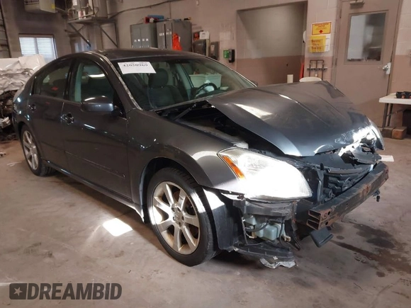 2008 Nissan Maxima 3.5 SL with VIN 1N4BA41E58C834319, listed as a IAAI auction lot 42050969 with 163,636 mi miles. Bid and sale history available at carsss.com. Image 1.