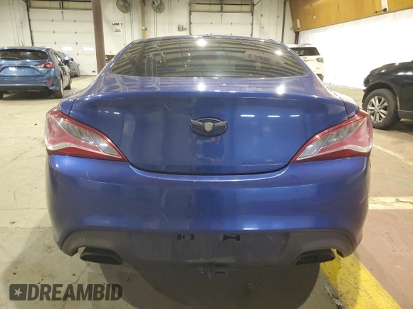 2016 Hyundai Genesis Coupe 3.8L Base with VIN KMHHT6KJ8GU132747, listed as a Copart auction lot 84431054 with 111,173 mi miles and Non Repairable. Bid and sale history available at carsss.com. Image 6.