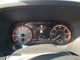 2023 Nissan Frontier SV z VIN 1N6ED1EK6PN638144, wystawiony jako Copart lot #76092204 z przebiegiem 6 523 mil mil oraz Szkoda całkowita • Salvage title. Historia ofert i sprzedaży dostępna na DreamBid. Obrazek 9.