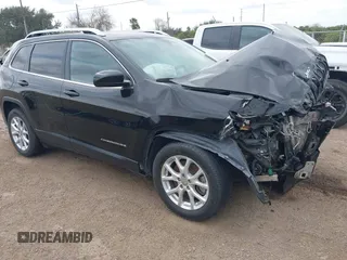 2017 Jeep Cherokee Latitude with VIN 1C4PJLCB3HW643042, listed as a IAAI auction lot 41606849 with 73,685 mi miles and . Bid and sale history available at carsss.com. Image 1.