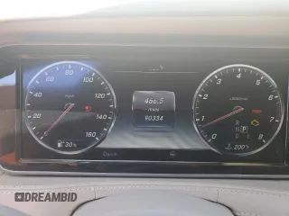2017 Mercedes-Benz S 550 with VIN WDDUG8CB3HA310907, listed as a Copart auction lot 49771715 with 90,334 mi miles and Salvage Title. Bid and sale history available at DreamBid. Image 9.