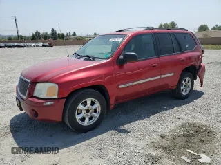 2003 GMC Envoy SLE z VIN 1GKDS13S232107109, wystawiony jako Copart lot #59040595 z przebiegiem 110 410 mil mil oraz Szkoda całkowita • Salvage title. Historia ofert i sprzedaży dostępna na DreamBid. Obrazek 1.