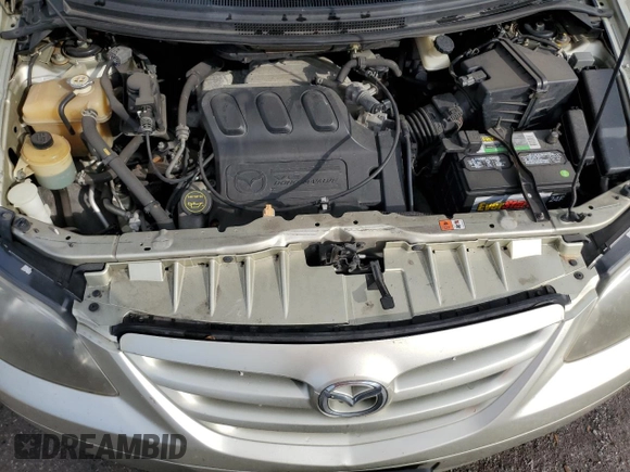 2005 Mazda MPV LX z VIN JM3LW28J450548215, wystawiony jako Copart lot #84566794 z przebiegiem 164 916 mil mil oraz Szkoda całkowita • Salvage title. Historia ofert i sprzedaży dostępna na DreamBid. Obrazek 12.