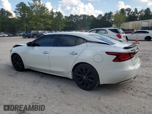 2018 Nissan Maxima SR with VIN 1N4AA6AP7JC395039, listed as a Copart auction lot 67425794 with 121,188 mi miles and Salvage Title. Bid and sale history available at carsss.com. Image 2.