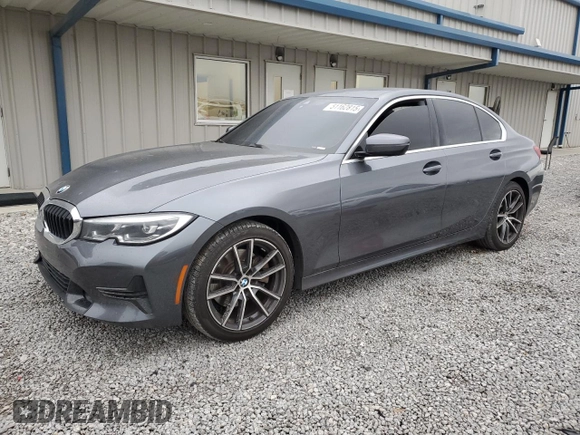 2021 BMW 3 Series 330i z VIN 3MW5R1J05M8C17195, wystawiony jako Copart lot #51162815 z przebiegiem 64 291 mil mil oraz Szkoda całkowita • Salvage title. Historia ofert i sprzedaży dostępna na DreamBid. Obrazek 1.