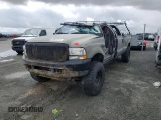 2003 Ford F-250 XL z VIN 1FTNW20F43EA97957, wystawiony jako Copart lot #48073415 z przebiegiem Nie podano mil oraz Szkoda całkowita • Salvage title. Historia ofert i sprzedaży dostępna na DreamBid. Obrazek 1.