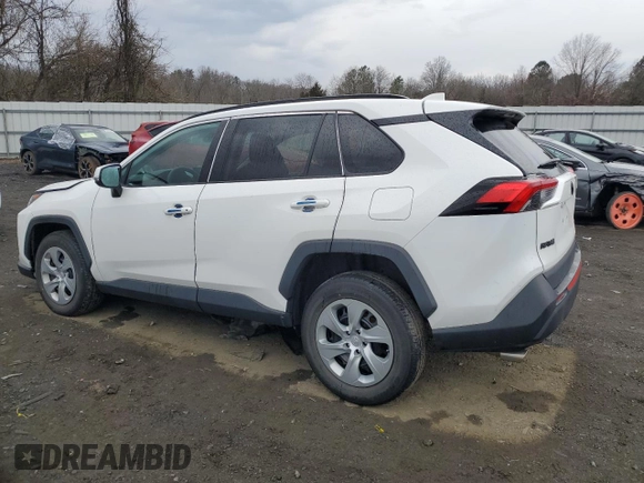 2021 Toyota RAV4 LE with VIN 2T3G1RFV0MW239133, listed as a Copart auction lot 46693685 with 64,964 mi miles and Salvage Title. Bid and sale history available at carsss.com. Image 2.