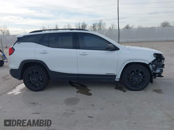 2021 GMC Terrain SLT with VIN 3GKALPEV2ML392243, listed as a IAAI auction lot 41337368 with 20,900 mi miles and . Bid and sale history available at DreamBid. Image 13.