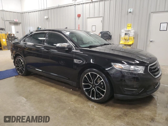2017 Ford Taurus Limited with VIN 1FAHP2J82HG124570, listed as a Copart auction lot 47124685 with 146,736 mi miles and Salvage Title. Bid and sale history available at DreamBid. Image 4.
