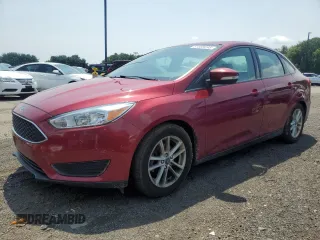 2016 Ford Focus SE with VIN 1FADP3F2XGL296408, listed as a Copart auction lot 61555595 with 155,685 mi miles and Clean title. Bid and sale history available at DreamBid. Image 1.
