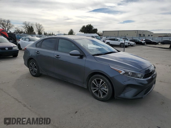 2023 Kia Forte LXS with VIN 3KPF24AD8PE544969, listed as a Copart auction lot 46434165 with 70,168 mi miles and Salvage Title. Bid and sale history available at carsss.com. Image 4.