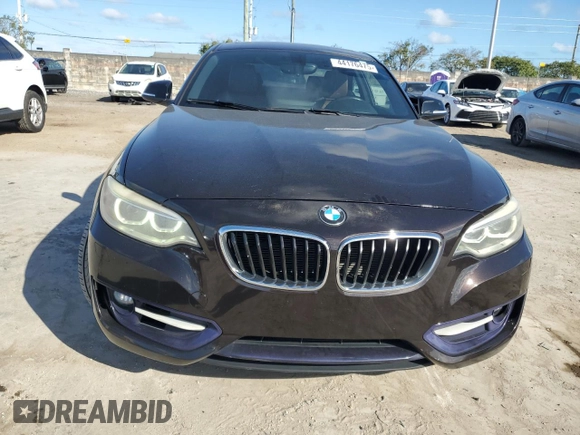 2015 BMW 2 Series 228i xDrive with VIN WBA1F7C51FVX95782, listed as a Copart auction lot 44176475 with 67,809 mi miles and Salvage Title. Bid and sale history available at carsss.com. Image 5.