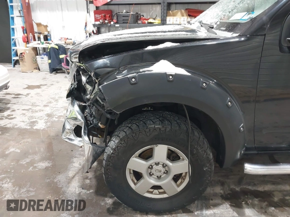 2007 Nissan Frontier SE with VIN 1N6AD09W17C447779, listed as a IAAI auction lot 41362259 with 142,153 mi miles. Bid and sale history available at carsss.com. Image 16.