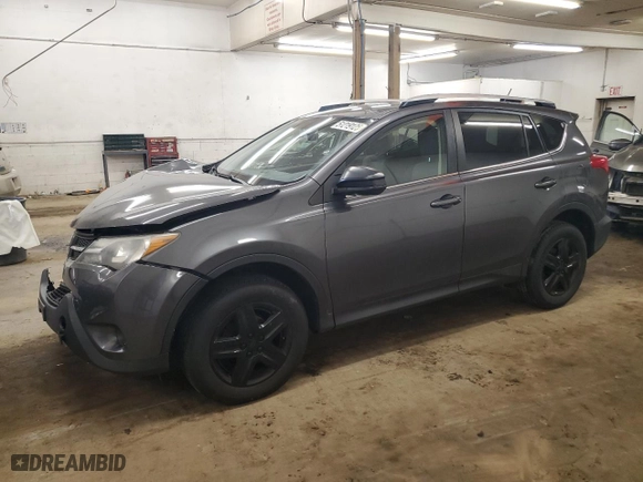 2015 Toyota RAV4 LE with VIN JTMBFREV1FJ032801, listed as a Copart auction lot 51219125 with 189,690 mi miles and Salvage Title. Bid and sale history available at carsss.com. Image 1.