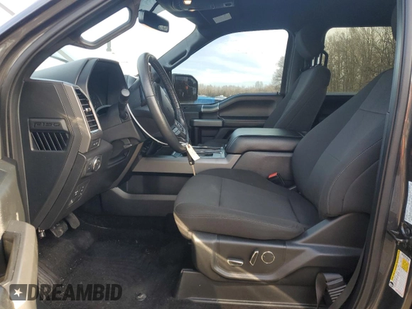 2018 Ford F-150 XL with VIN 1FTEW1EG5JFA40735, listed as a Copart auction lot 46301115 with 122,463 mi miles and Salvage Title. Bid and sale history available at carsss.com. Image 7.