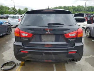 2011 Mitsubishi Outlander SE with VIN JA4AR4AUXBZ024544, listed as a Copart auction lot 58465235 with 152,914 mi miles and Salvage title. Bid and sale history available at DreamBid. Image 6.