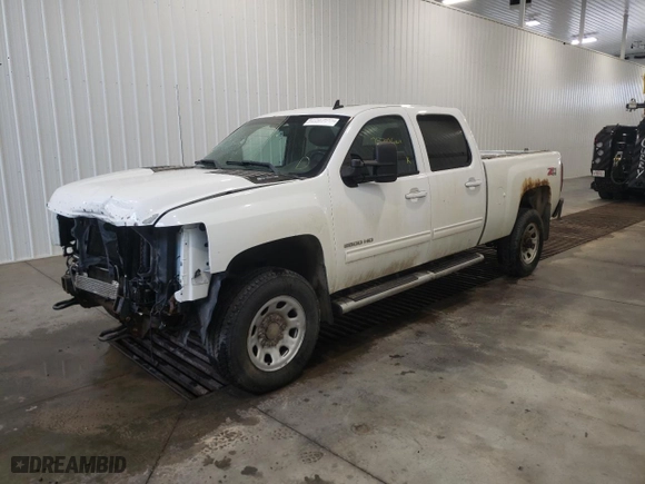 2011 Chevrolet Silverado 2500HD LTZ with VIN 1GC1KYCG4BF240271, listed as a Copart auction lot 56267704 with 357,126 mi miles and Salvage Title. Bid and sale history available at carsss.com. Image 1.