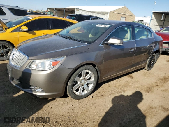2011 Buick LaCrosse CXL with VIN 1G4GC5GD6BF290364, listed as a Copart auction lot 51693505 with 163,678 mi miles and Salvage title. Bid and sale history available at DreamBid. Image 1.