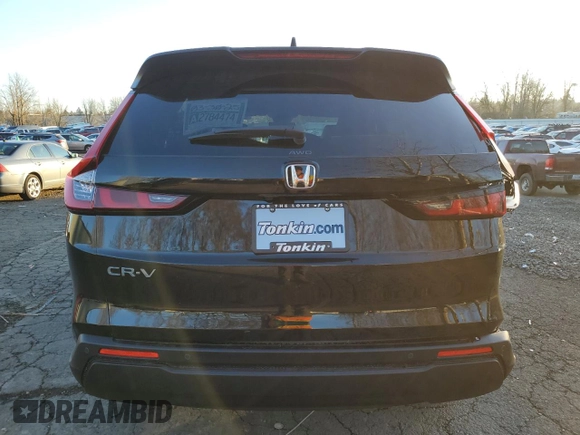 2025 Honda CR-V EX-L with VIN 5J6RS4H74SL011279, listed as a Copart auction lot 89018875 with 229 mi miles and Salvage Title. Bid and sale history available at DreamBid. Image 6.