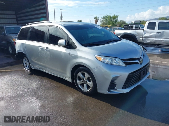 2020 Toyota Sienna LE Auto Access Seat с VIN 5TDKZ3DC0LS052900, выставлен на аукционе IAAI как лот 41940962 с пробегом 70 095 миль миль и . История ставок и продаж доступна на DreamBid. Изображение 1.